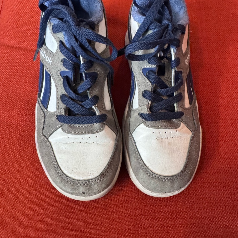 Reebok Kids' Navy and White Sneakers